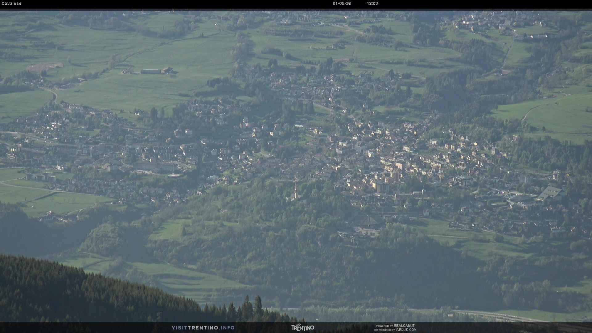 Webcam a Cavalese - Trentino - Dolomiti