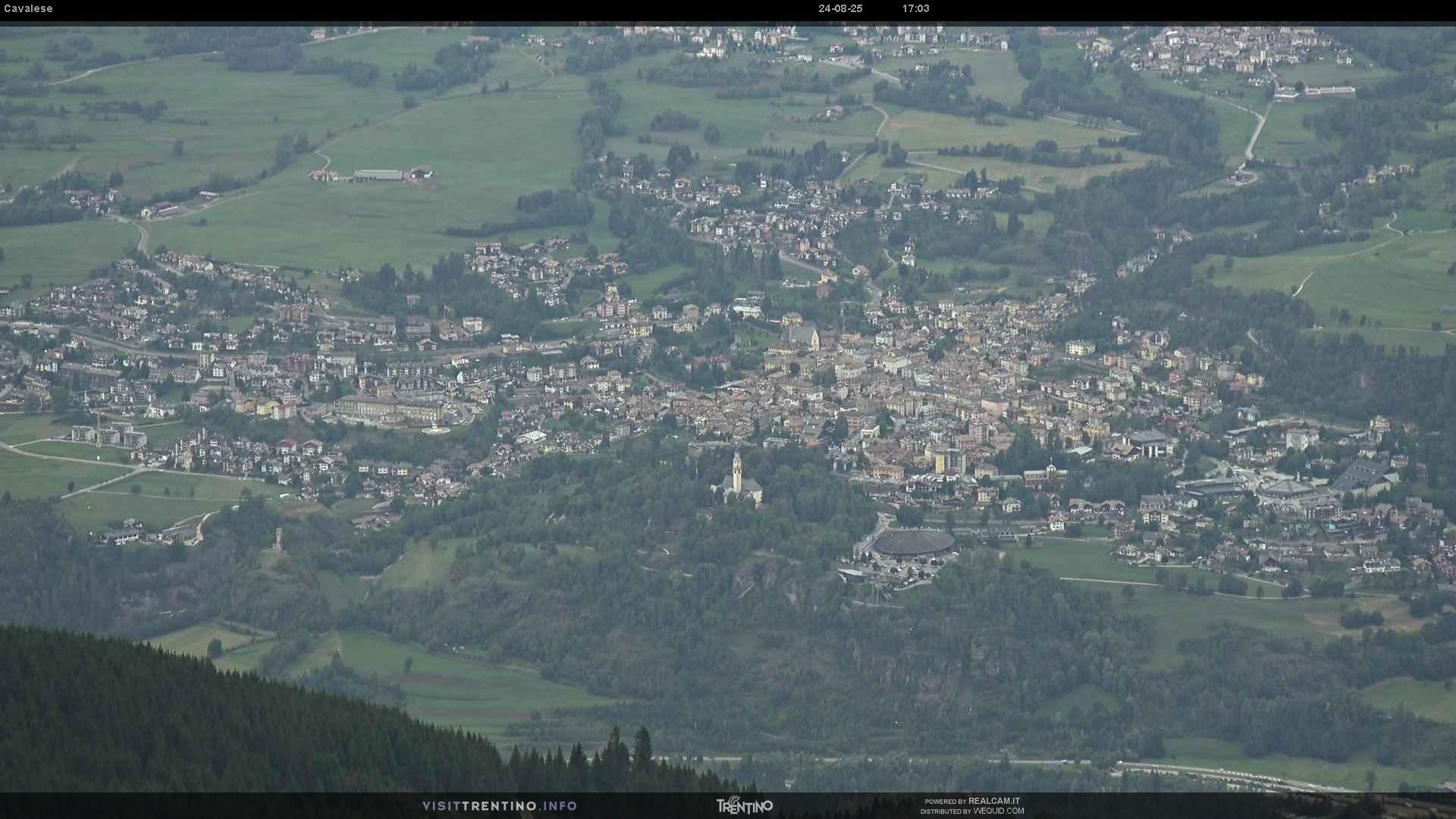 Webcam a Cavalese - Trentino - Dolomiti
