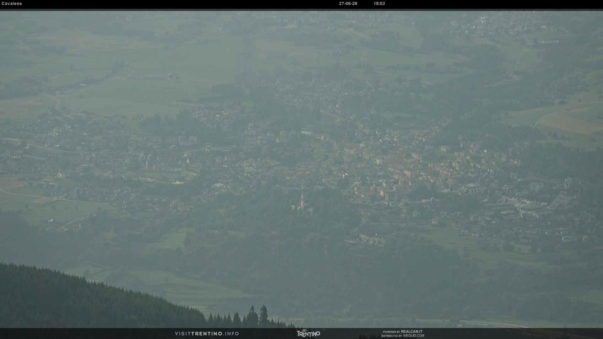 Webcam a Cavalese - Trentino - Dolomiti