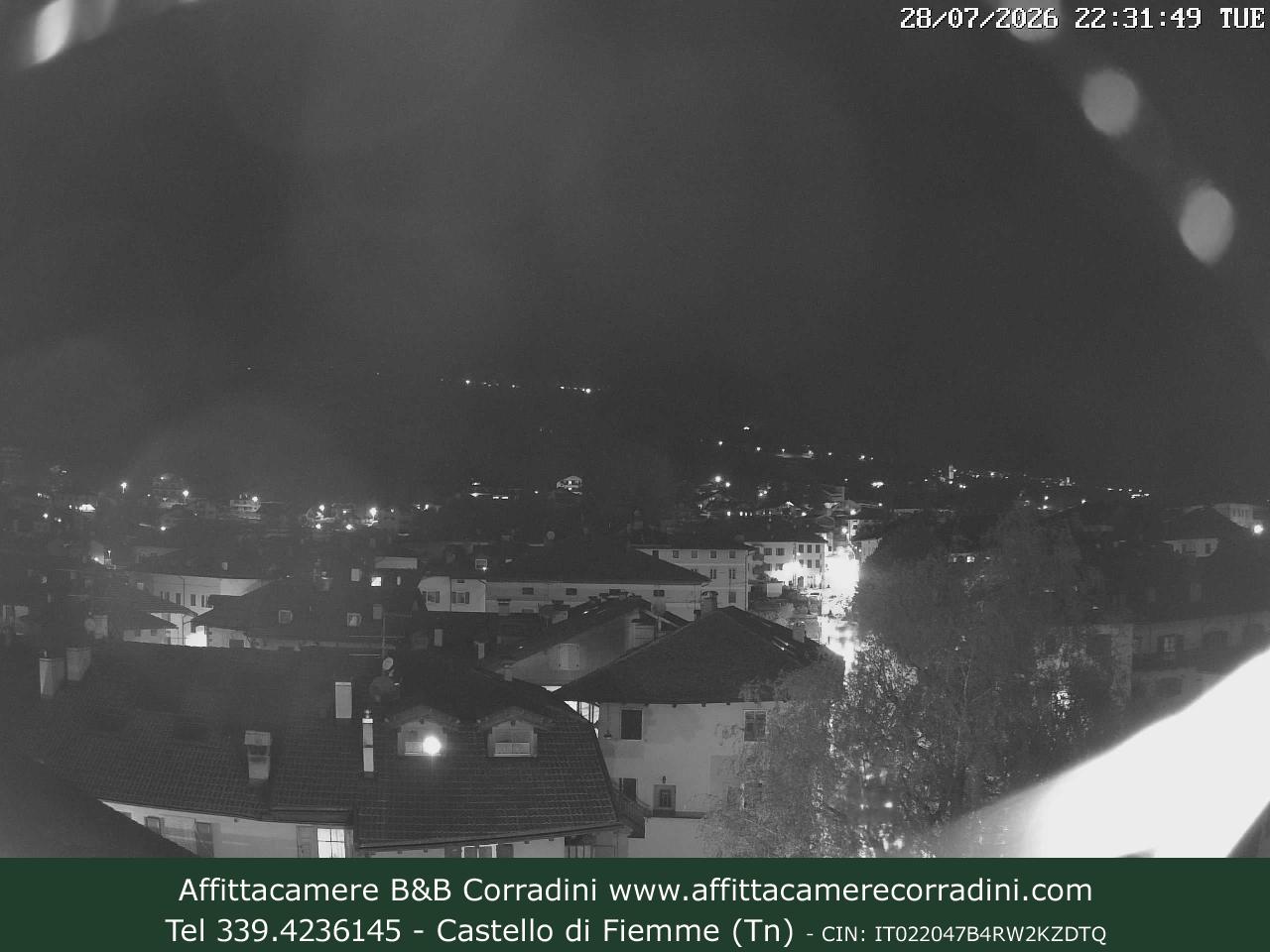Webcam a Castello di Fiemme - Trentino