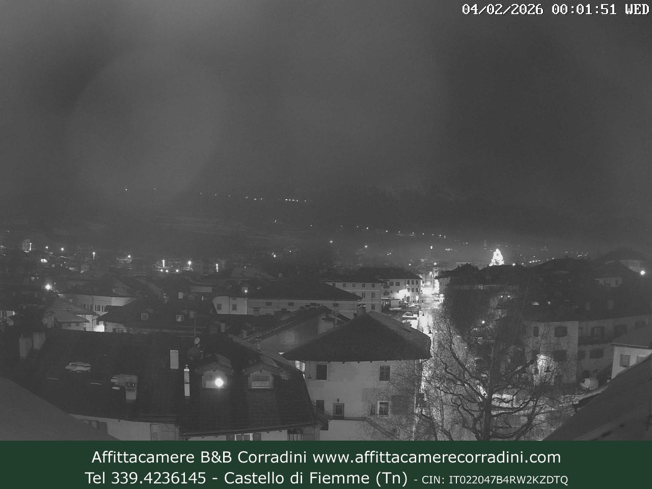 Webcam a Castello di Fiemme - Trentino