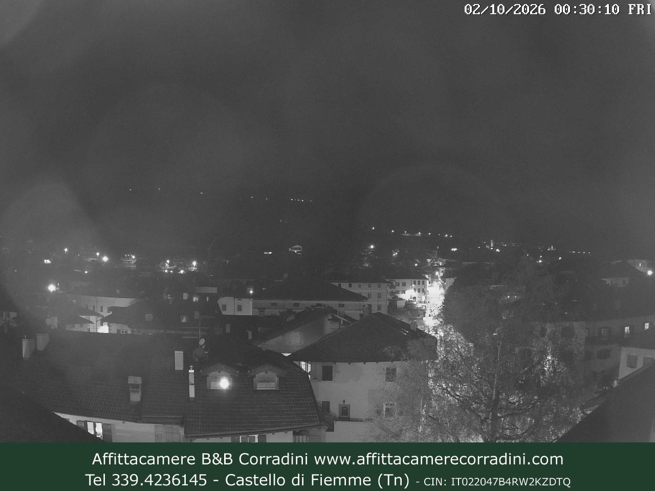 Webcam a Castello di Fiemme - Trentino