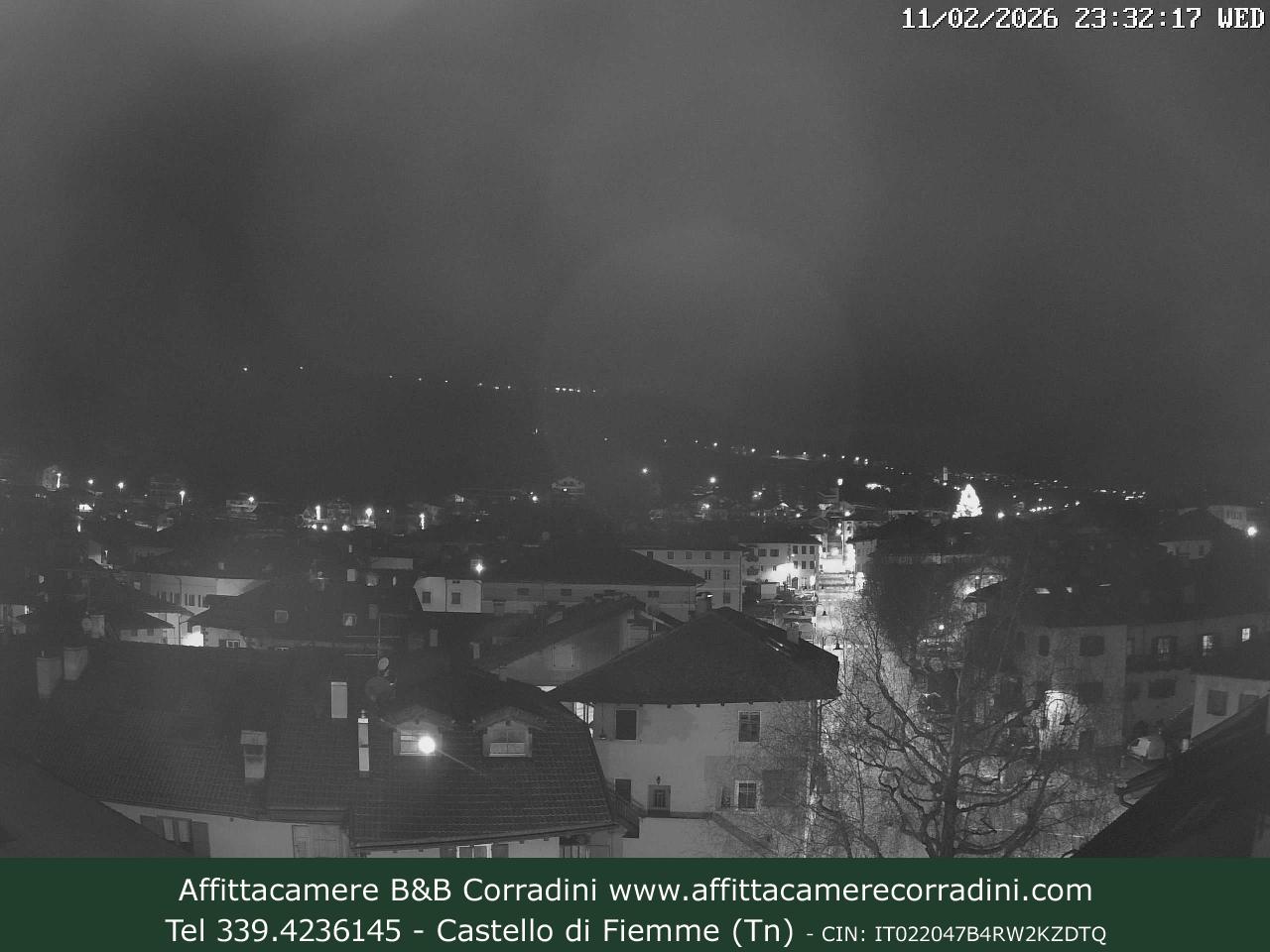 Webcam a Castello di Fiemme - Trentino