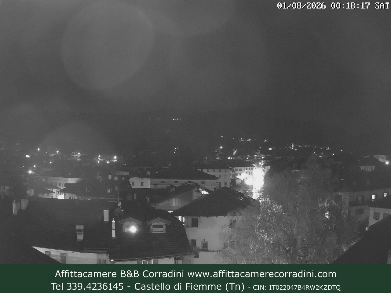 Webcam a Castello di Fiemme - Trentino