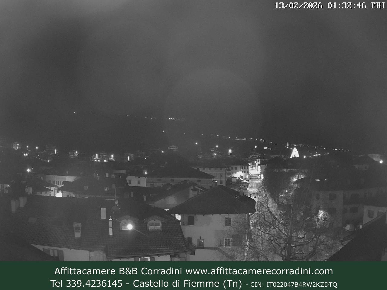 Webcam a Castello di Fiemme - Trentino