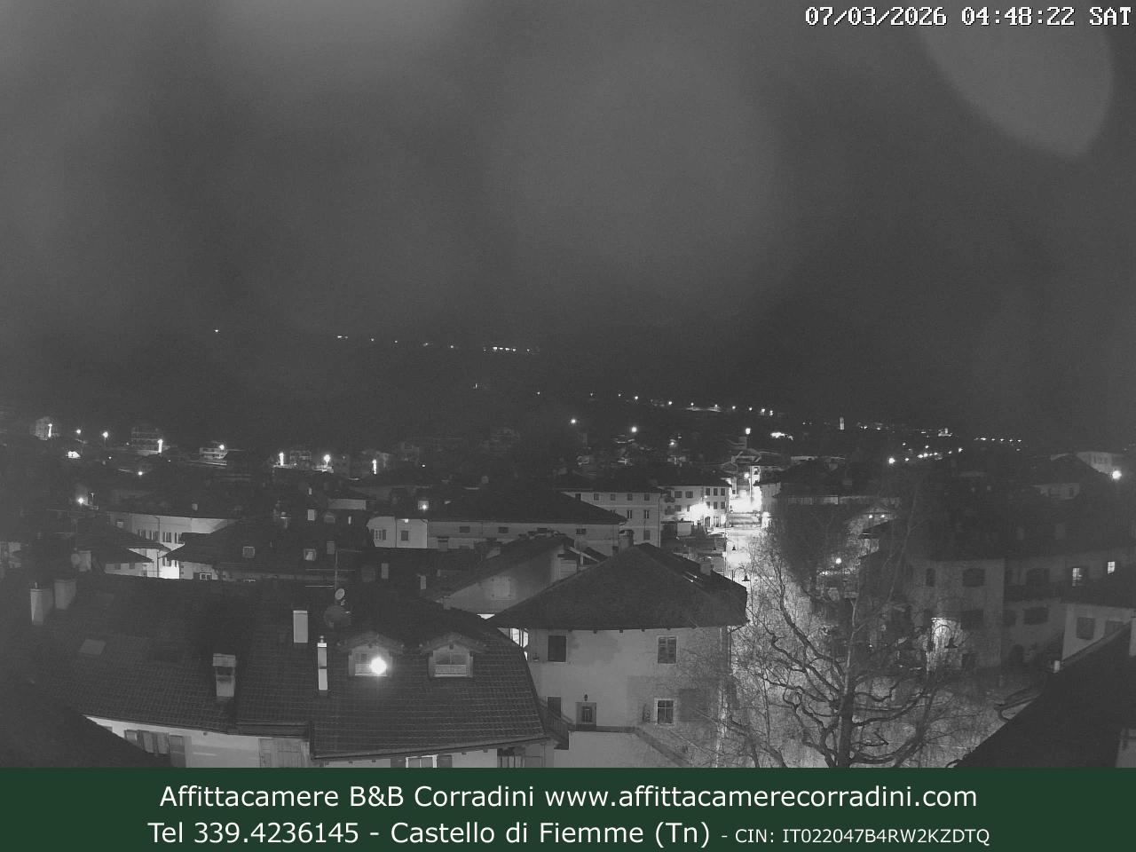 Webcam a Castello di Fiemme - Trentino