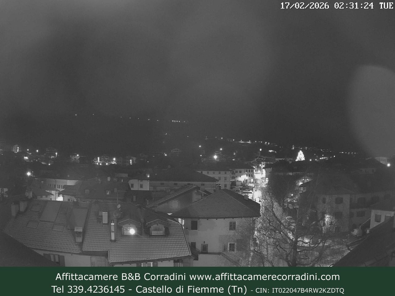 Webcam a Castello di Fiemme - Trentino