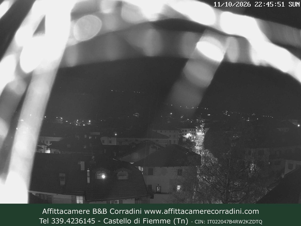 Webcam a Castello di Fiemme - Trentino