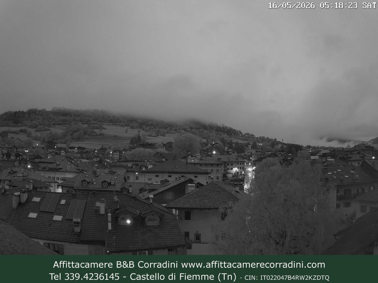 Webcam a Castello di Fiemme - Trentino