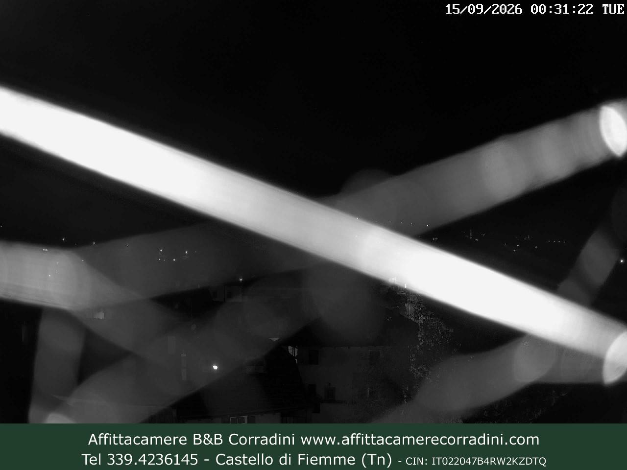 Webcam a Castello di Fiemme - Trentino