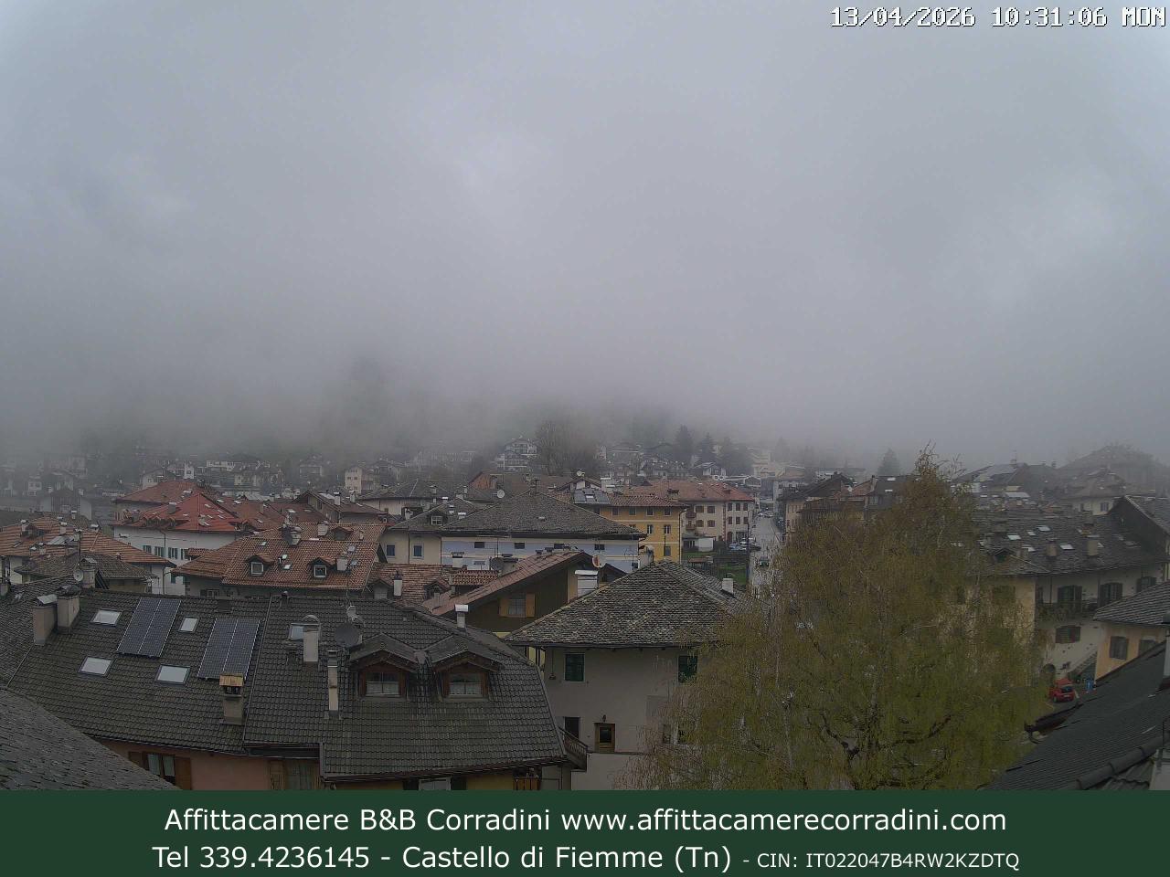 Webcam a Castello di Fiemme - Trentino