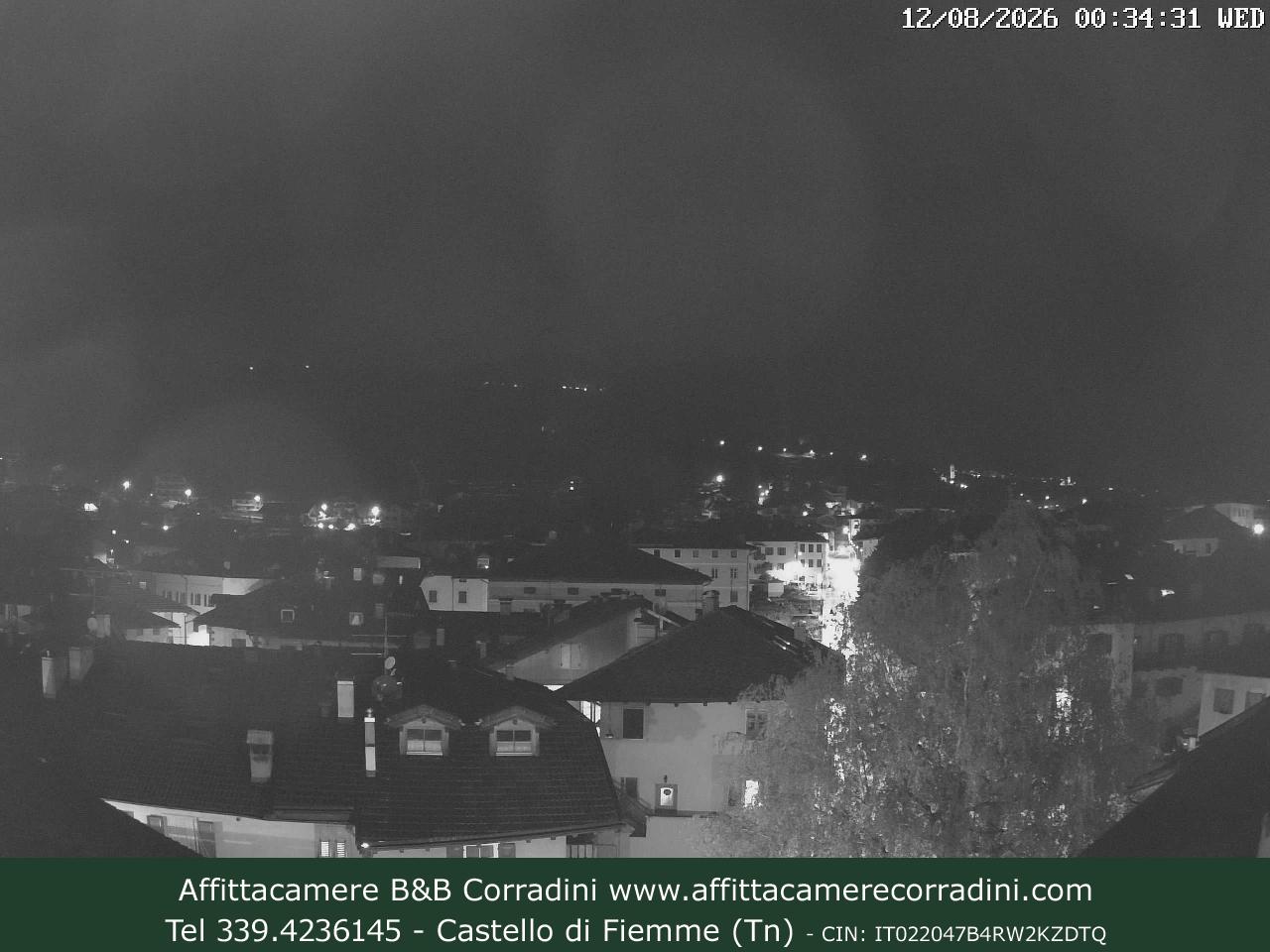 Webcam a Castello di Fiemme - Trentino