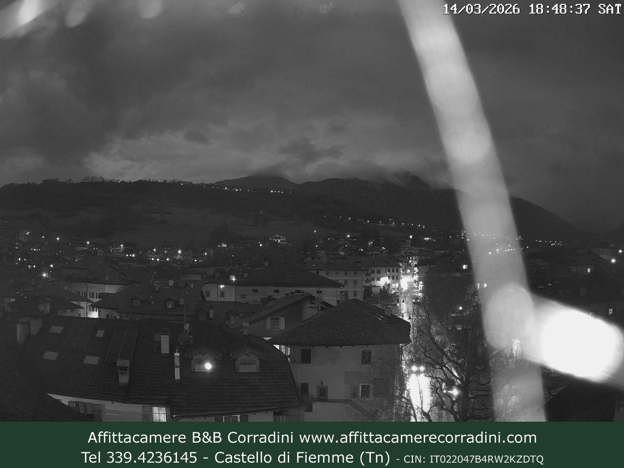 Webcam a Castello di Fiemme - Trentino