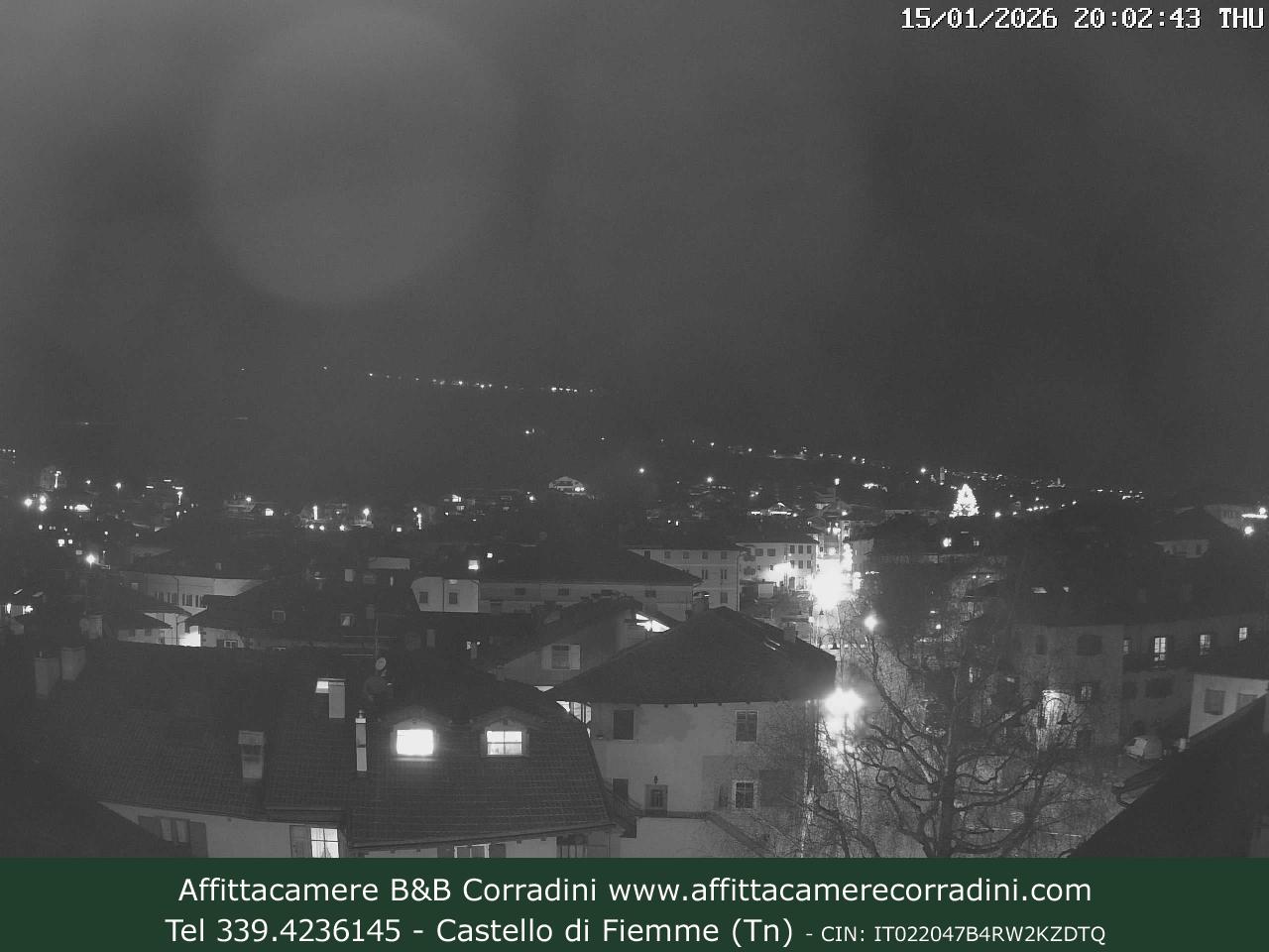Webcam a Castello di Fiemme - Trentino - Dolomiti