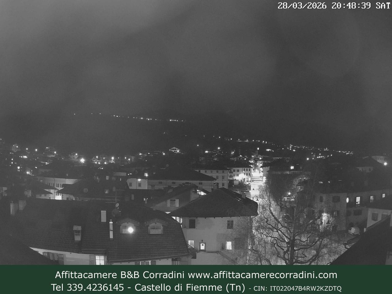 Webcam a Castello di Fiemme - Trentino