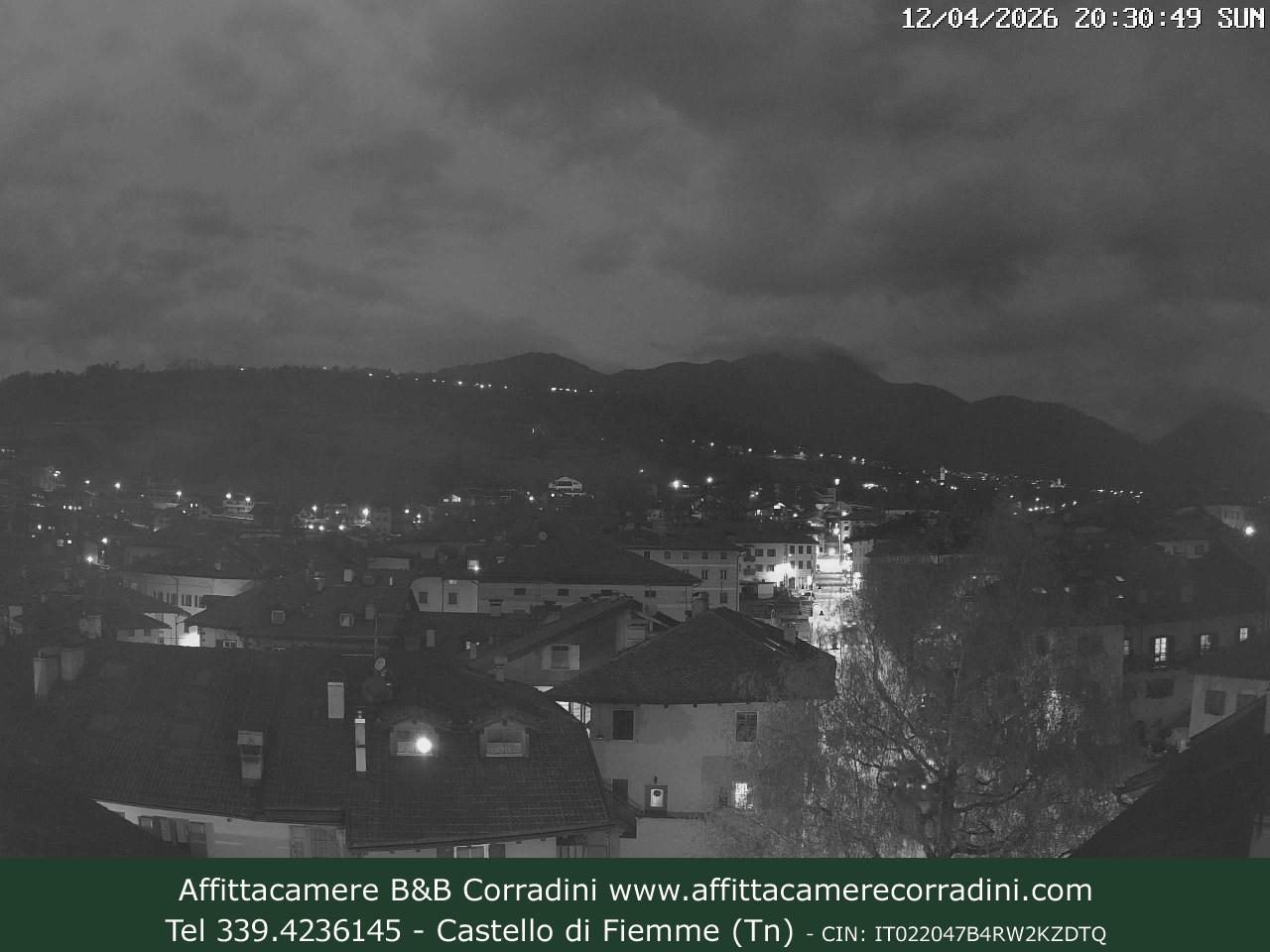 Webcam a Castello di Fiemme - Trentino