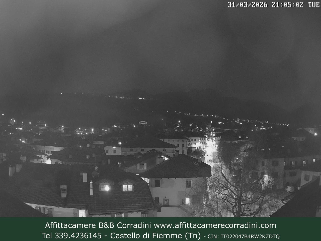 Webcam a Castello di Fiemme - Trentino