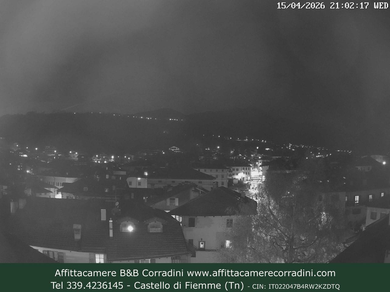 Webcam a Castello di Fiemme - Trentino