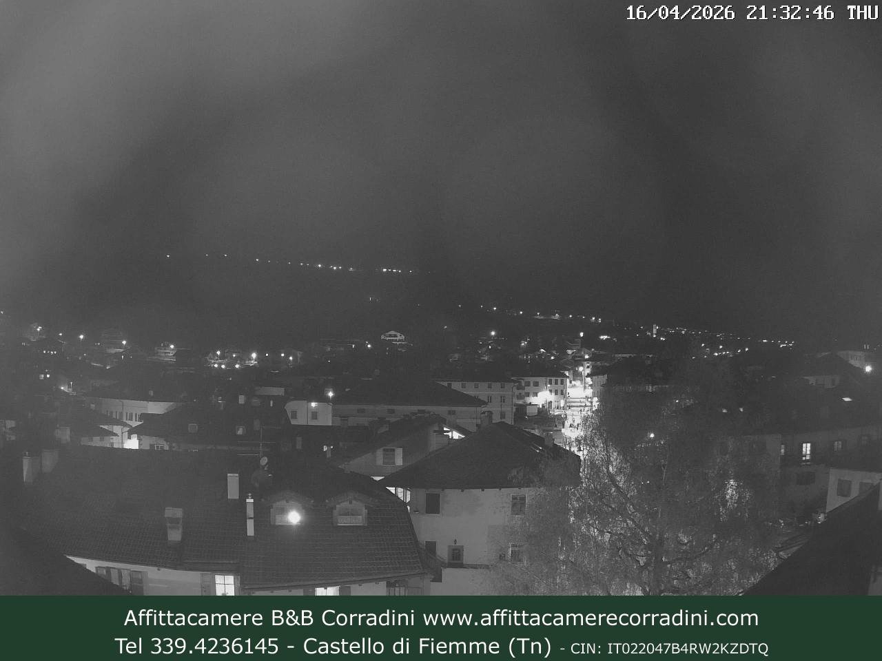 Webcam a Castello di Fiemme - Trentino