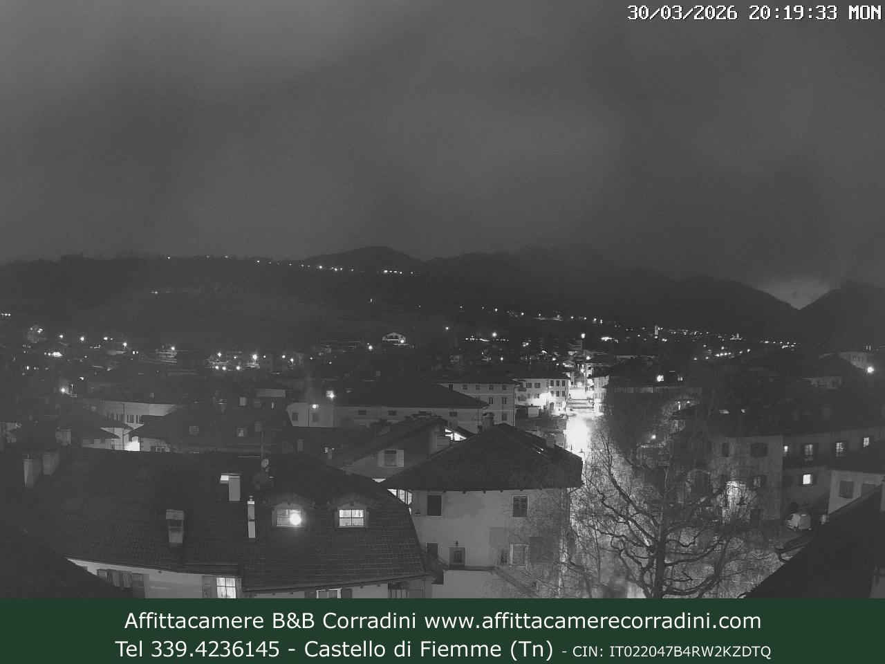 Webcam a Castello di Fiemme - Trentino