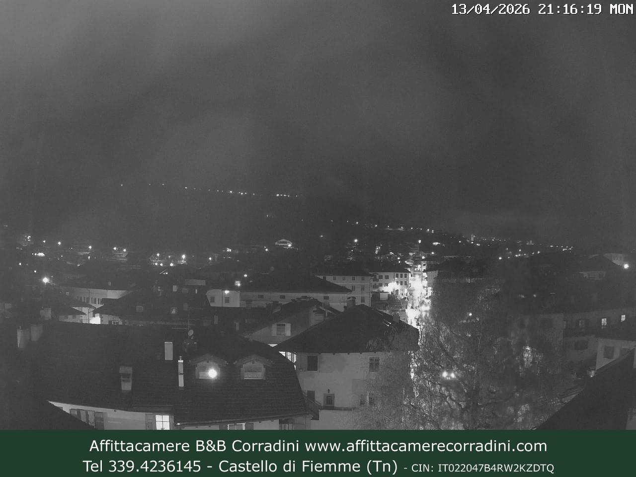Webcam a Castello di Fiemme - Trentino