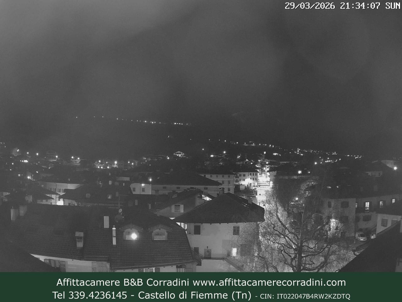 Webcam a Castello di Fiemme - Trentino