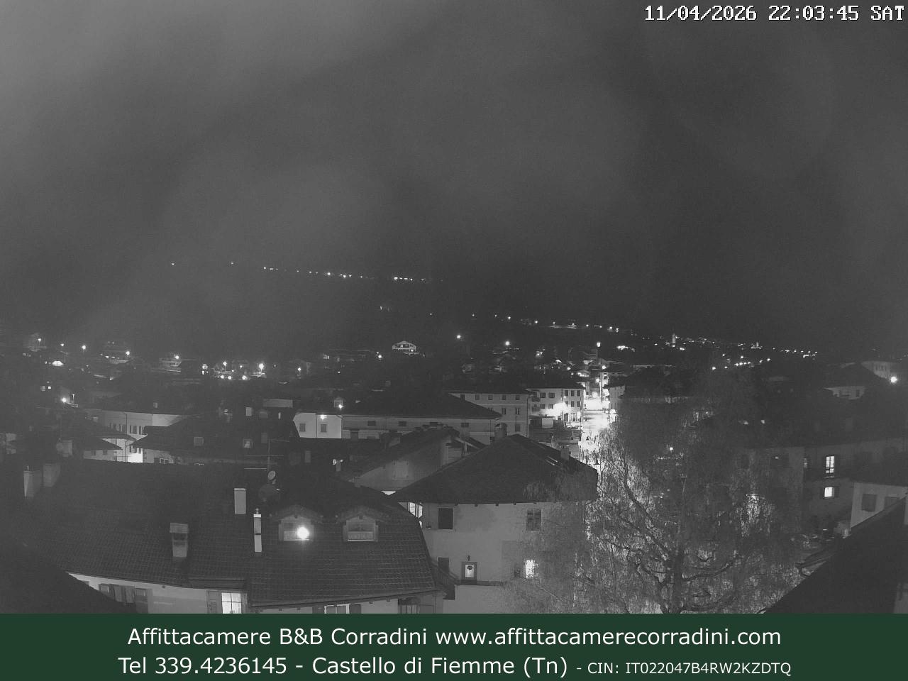 Webcam a Castello di Fiemme - Trentino