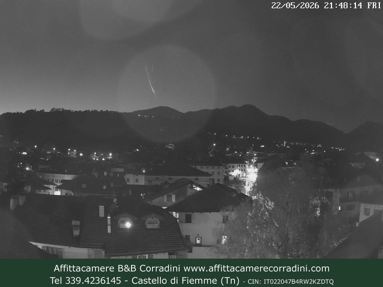 Webcam a Castello di Fiemme - Trentino