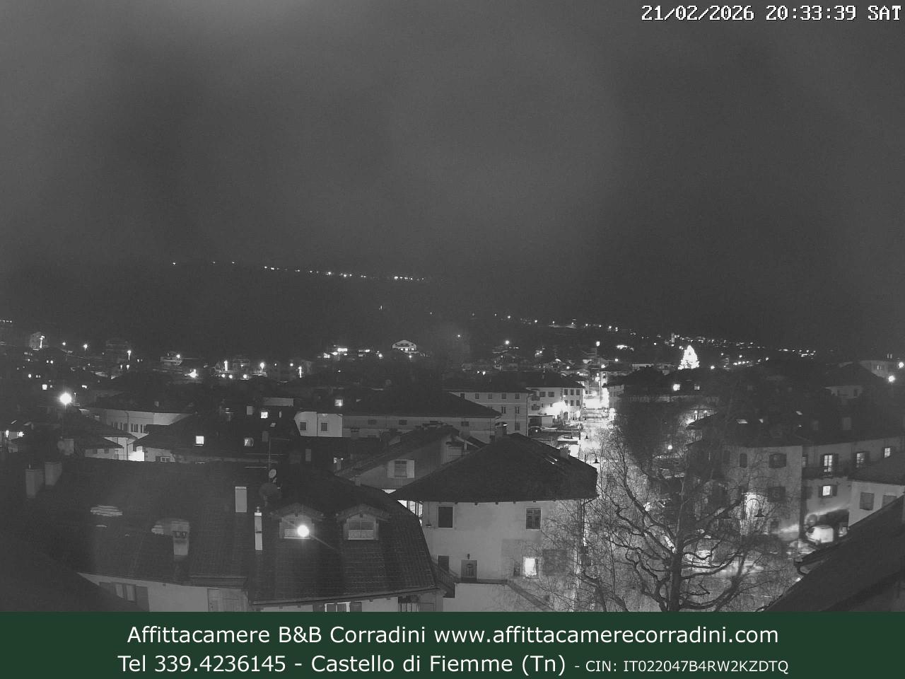 Webcam a Castello di Fiemme - Trentino