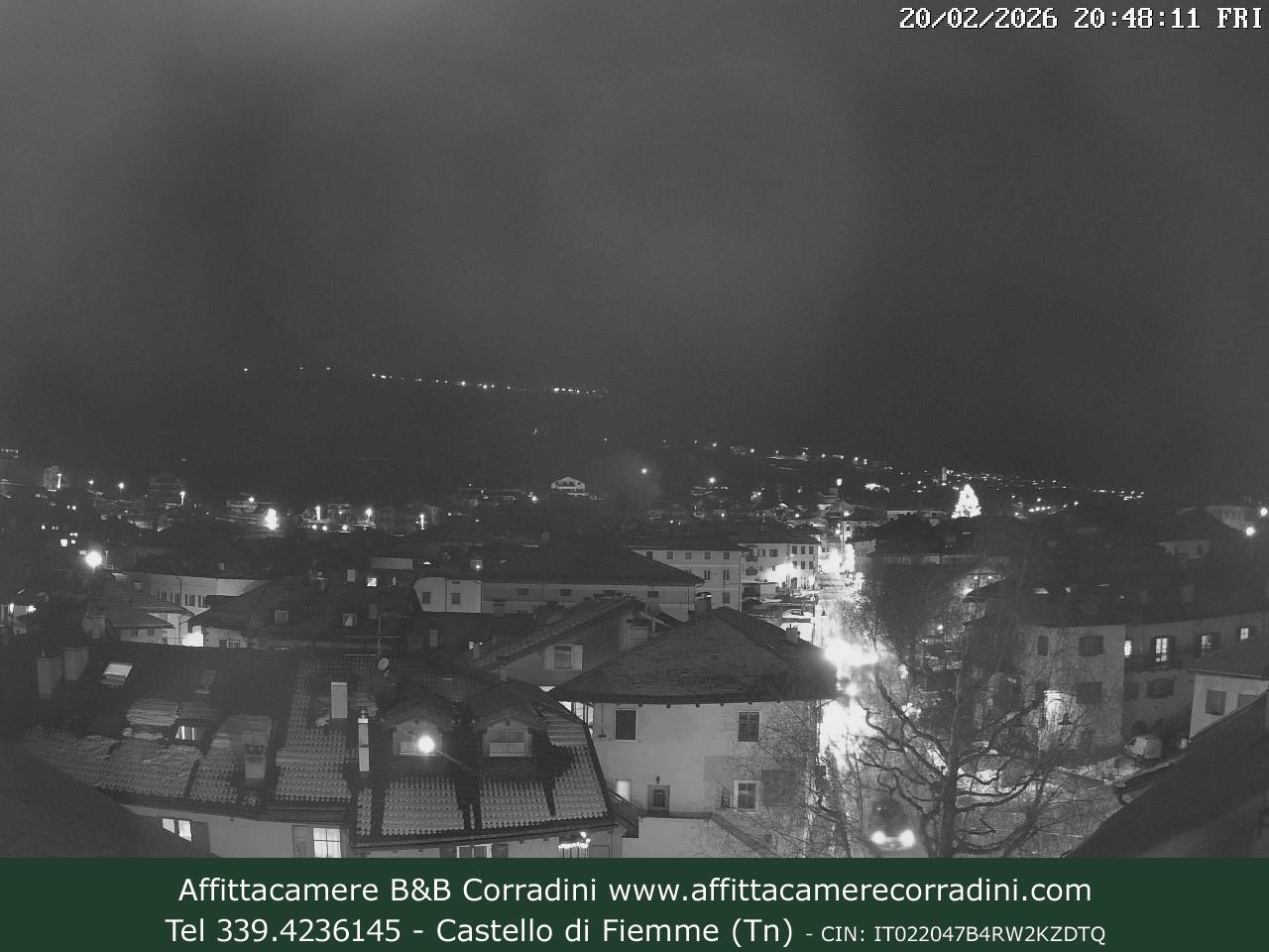 Webcam a Castello di Fiemme - Trentino