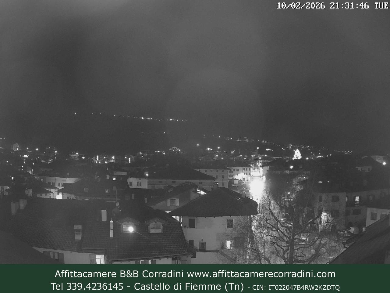 Webcam a Castello di Fiemme - Trentino
