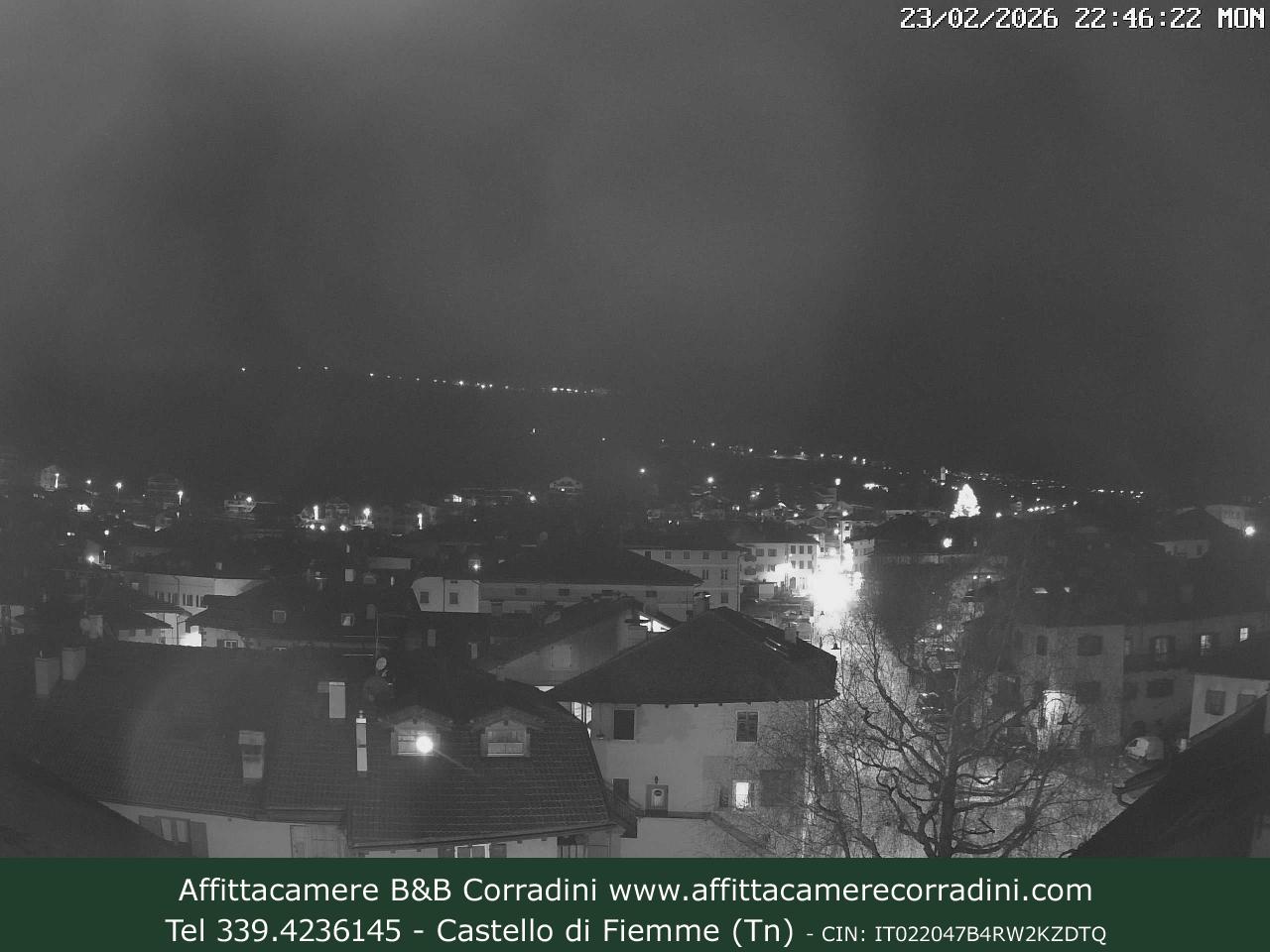 Webcam a Castello di Fiemme - Trentino