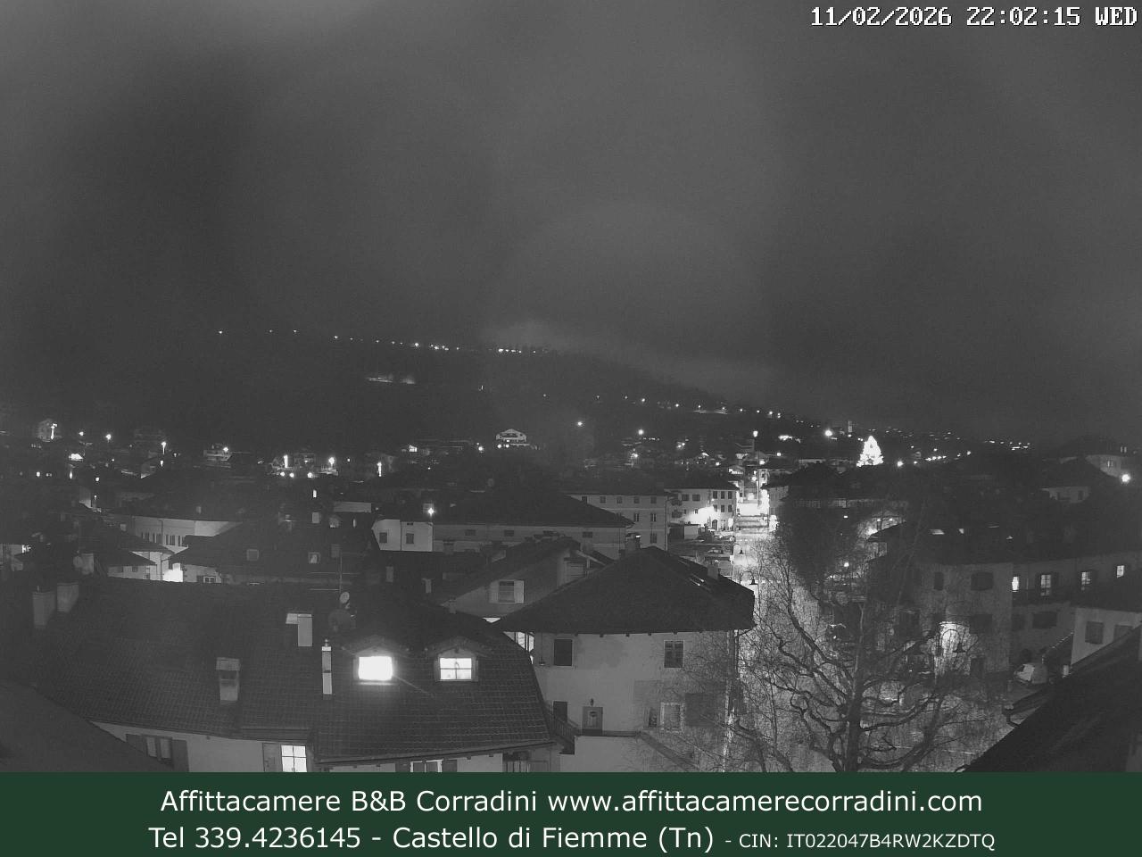 Webcam a Castello di Fiemme - Trentino