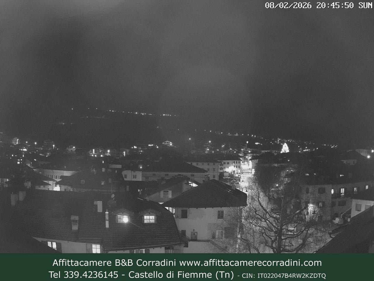 Webcam a Castello di Fiemme - Trentino