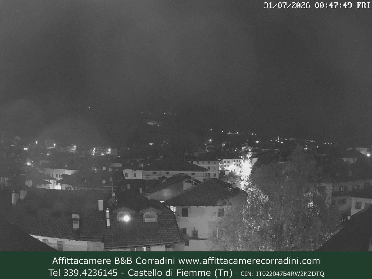 Webcam a Castello di Fiemme - Trentino