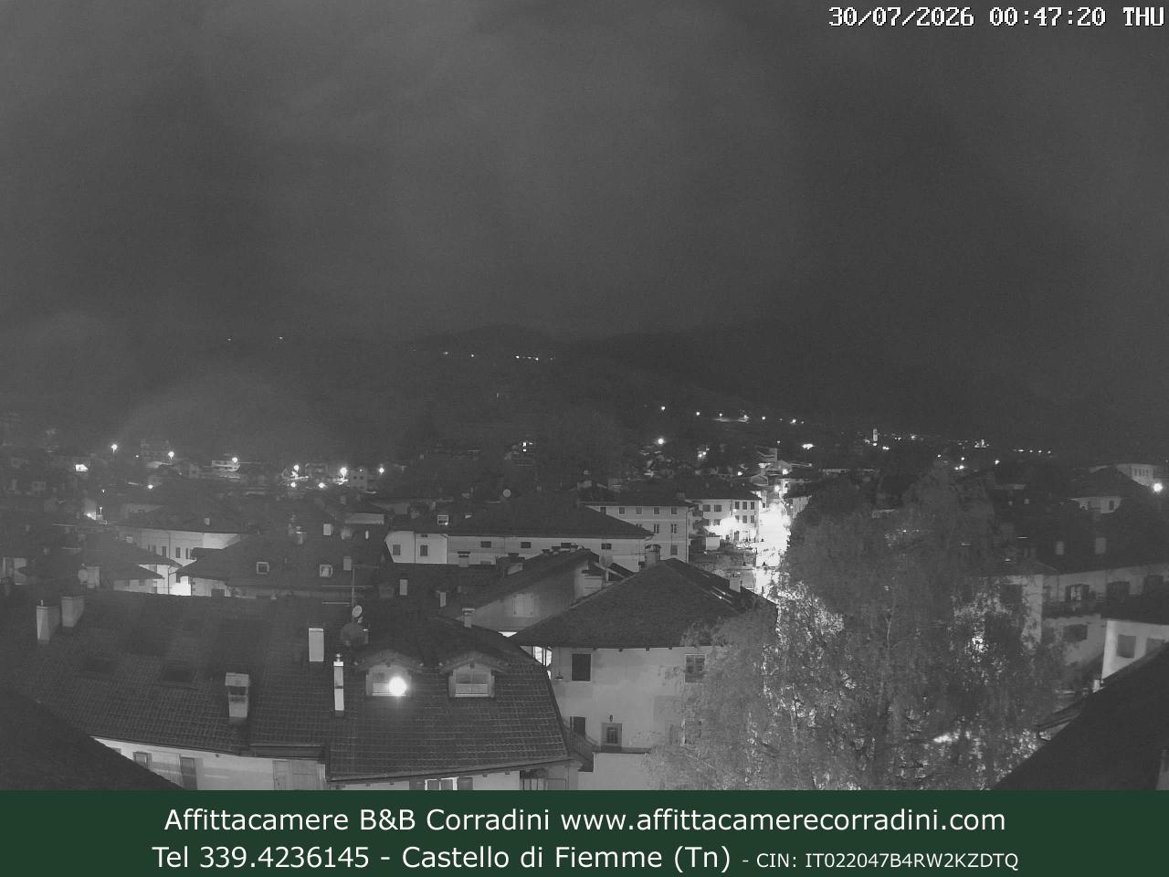 Webcam a Castello di Fiemme - Trentino