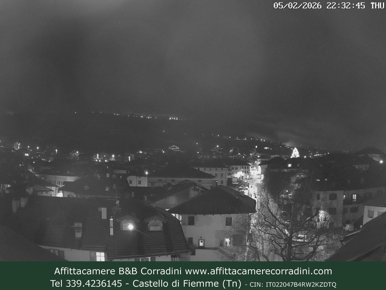 Webcam a Castello di Fiemme - Trentino