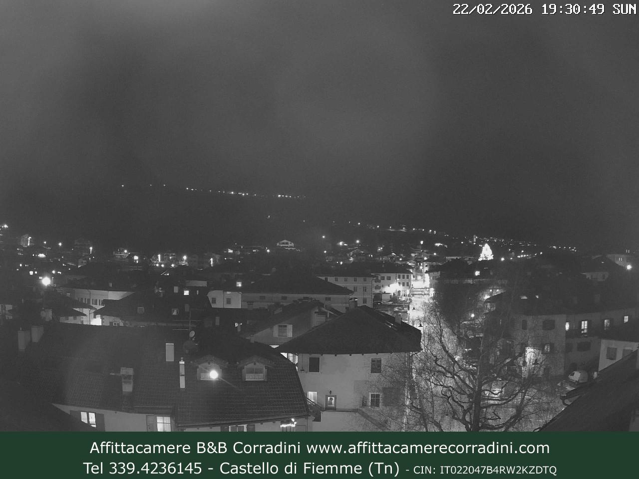 Webcam a Castello di Fiemme - Trentino