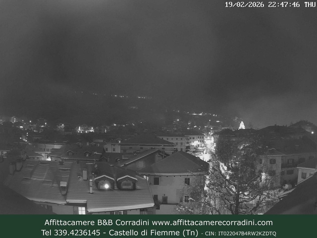 Webcam a Castello di Fiemme - Trentino