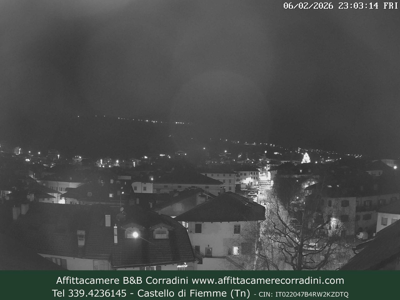 Webcam a Castello di Fiemme - Trentino