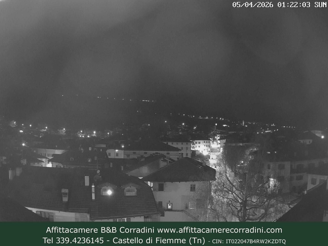 Webcam a Castello di Fiemme - Trentino
