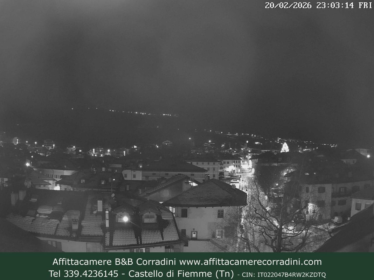 Webcam a Castello di Fiemme - Trentino