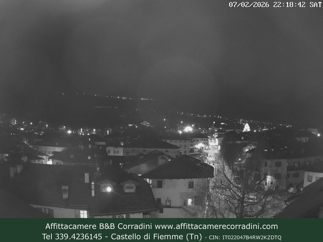 Webcam a Castello di Fiemme - Trentino