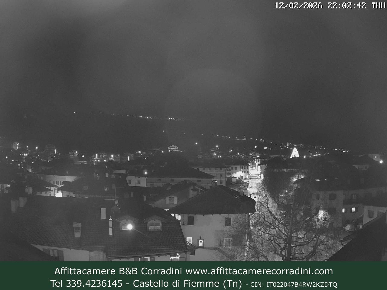 Webcam a Castello di Fiemme - Trentino