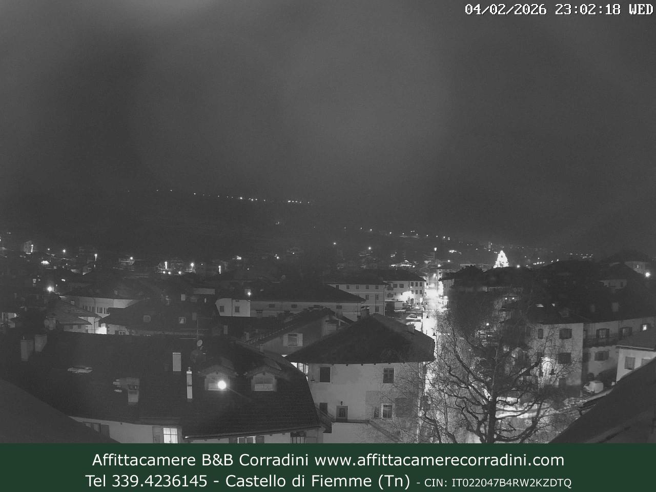 Webcam a Castello di Fiemme - Trentino