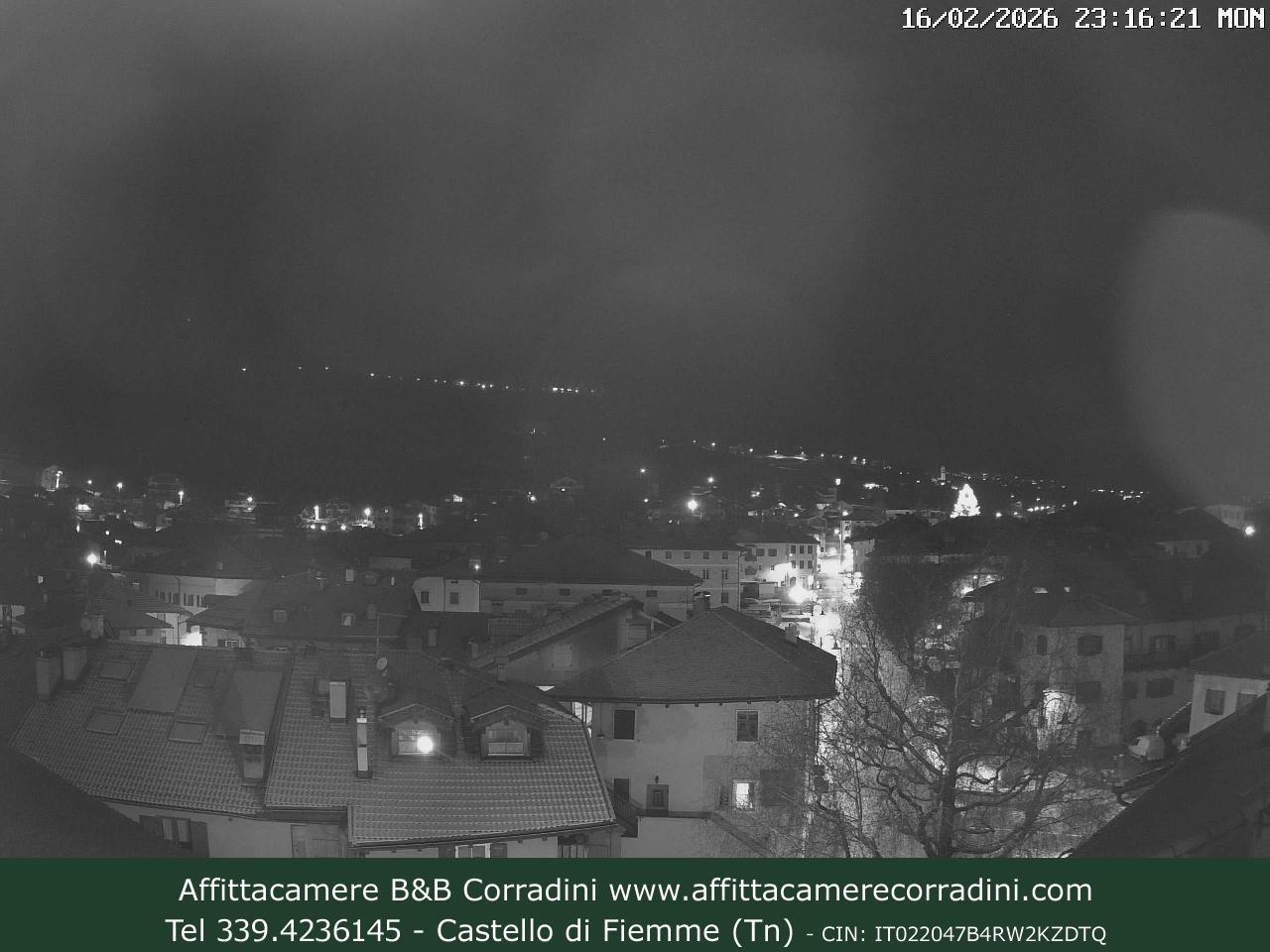 Webcam a Castello di Fiemme - Trentino