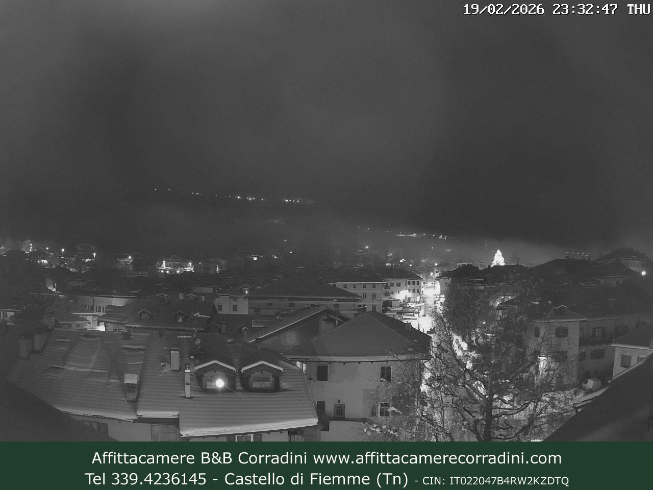 Webcam a Castello di Fiemme - Trentino
