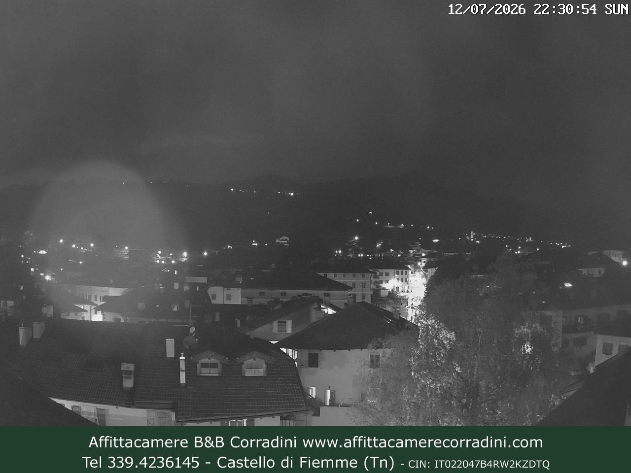 Webcam a Castello di Fiemme - Trentino