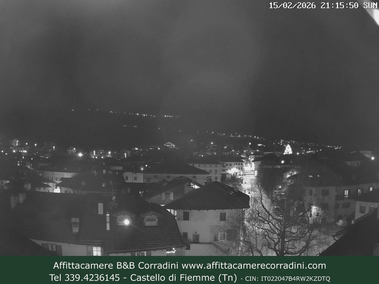 Webcam a Castello di Fiemme - Trentino