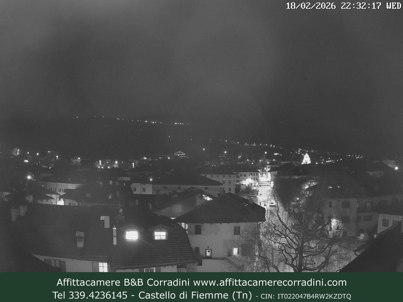 Webcam a Castello di Fiemme - Trentino
